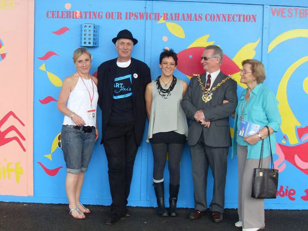 Dede Puts Caribbean Flare On Never Ending Mural