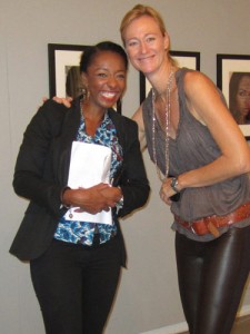Lyndah Wells and Sabrina Lightbourn