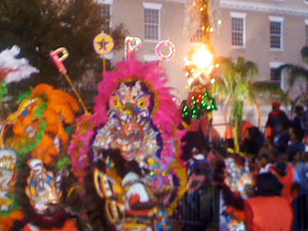 One Family Features Popop Junkanoo Costume